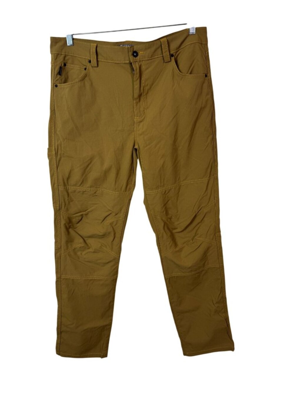 Simms Mens Brown Hiking Camping Pants Size 36x31 Cargo Fishing Outdoor Nylon